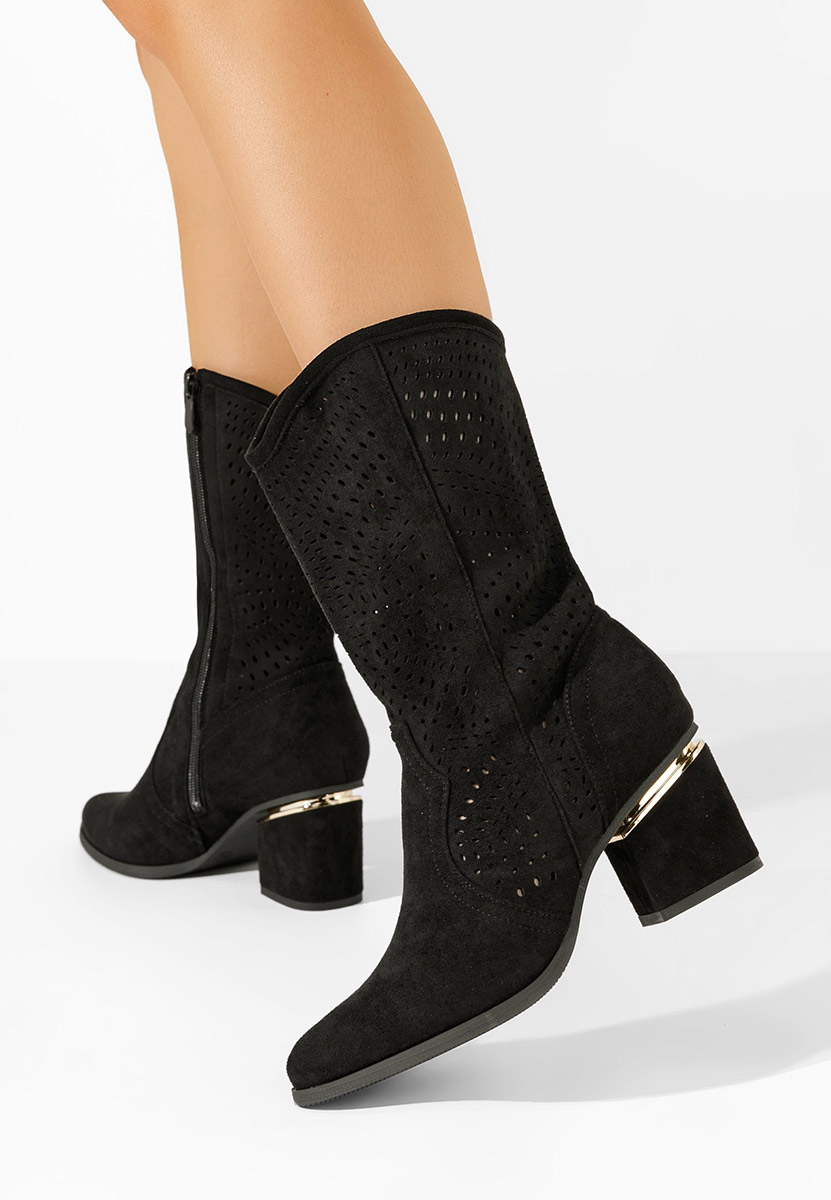 Čierne kovbojské čižmy Dabiera