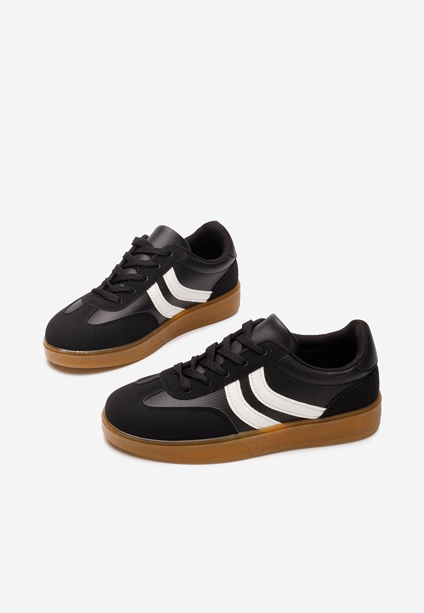 Čierne chlapčenské tenisky Ziky