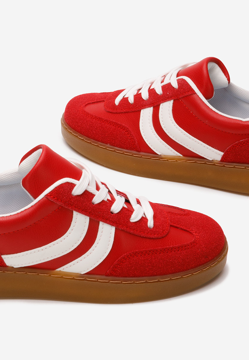 Červené chlapčenské tenisky Ziky