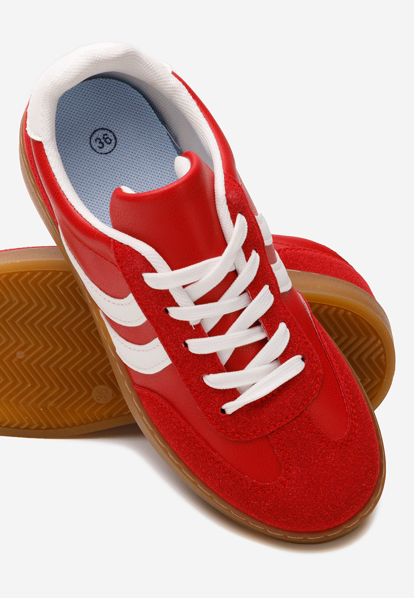 Červené chlapčenské tenisky Ziky