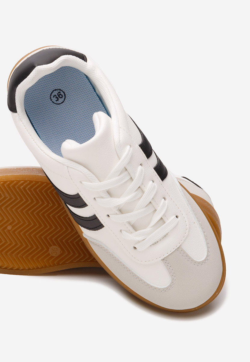 Biele chlapčenské tenisky Ziky