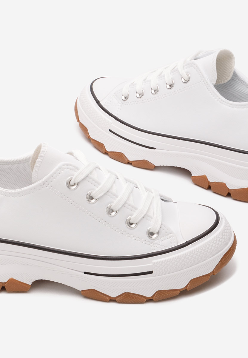 Biele dámske nízké tenisky Raviana V4