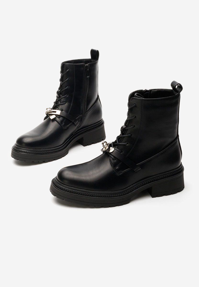 Čierne dámske workery Averda