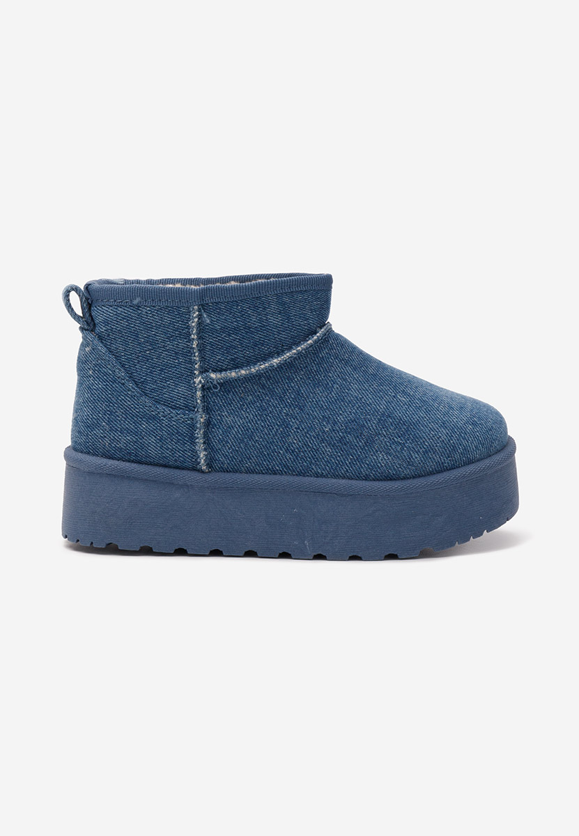 E-shop Denim dievčenské čížmy Adeka