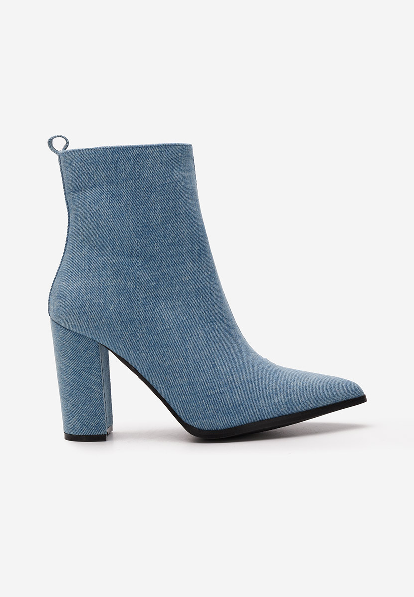 Denim Členkové kotníkové čižmy Adalina