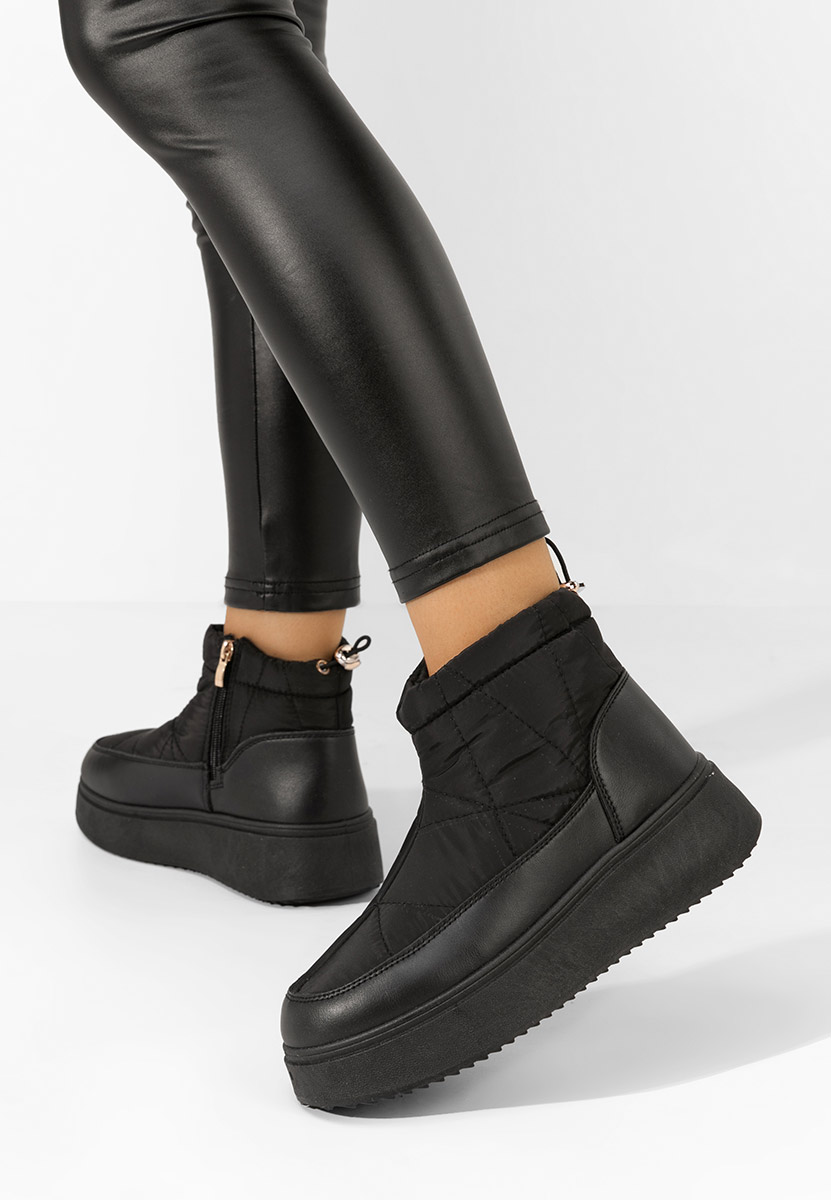 Čierne dámské sněhule Iraila