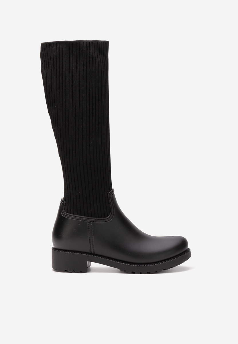 Čierne ponožkové čižmy Filebra V2