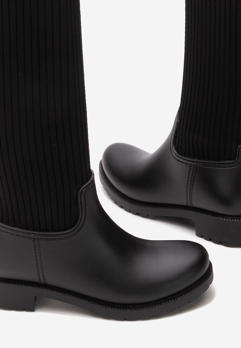 Čierne ponožkové čižmy Filebra V2