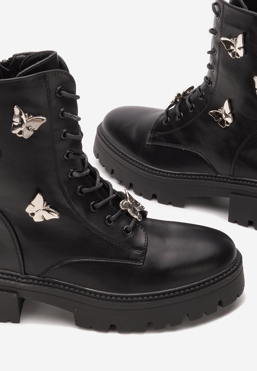 Čierne dámske workery Latisa