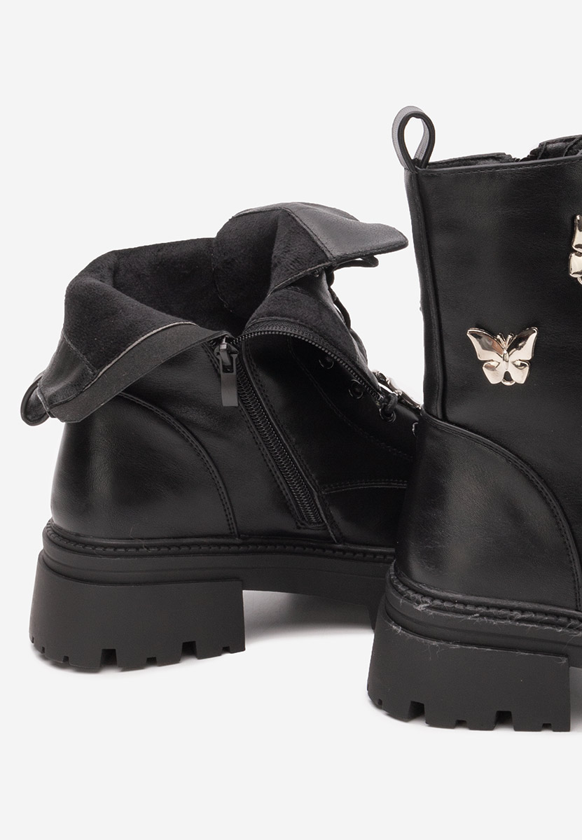 Čierne dámske workery Latisa