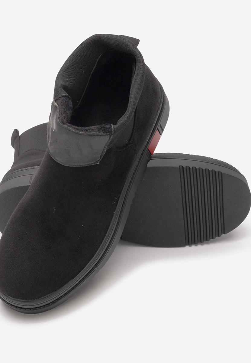 Čierne členkové čižmy Samera