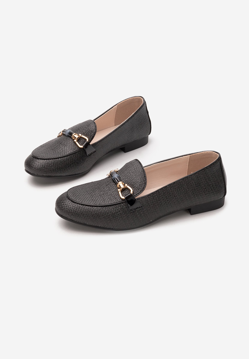 Čierne mokasíny dámske Tiny