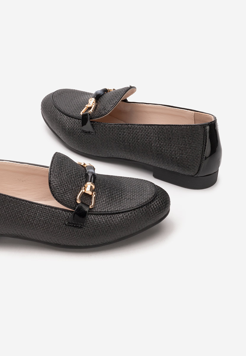 Čierne mokasíny dámske Tiny