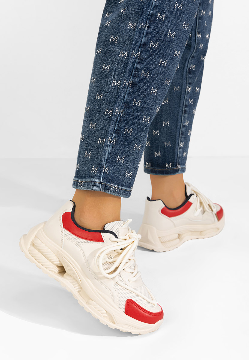 Béžové dámske tenisky Shaquana