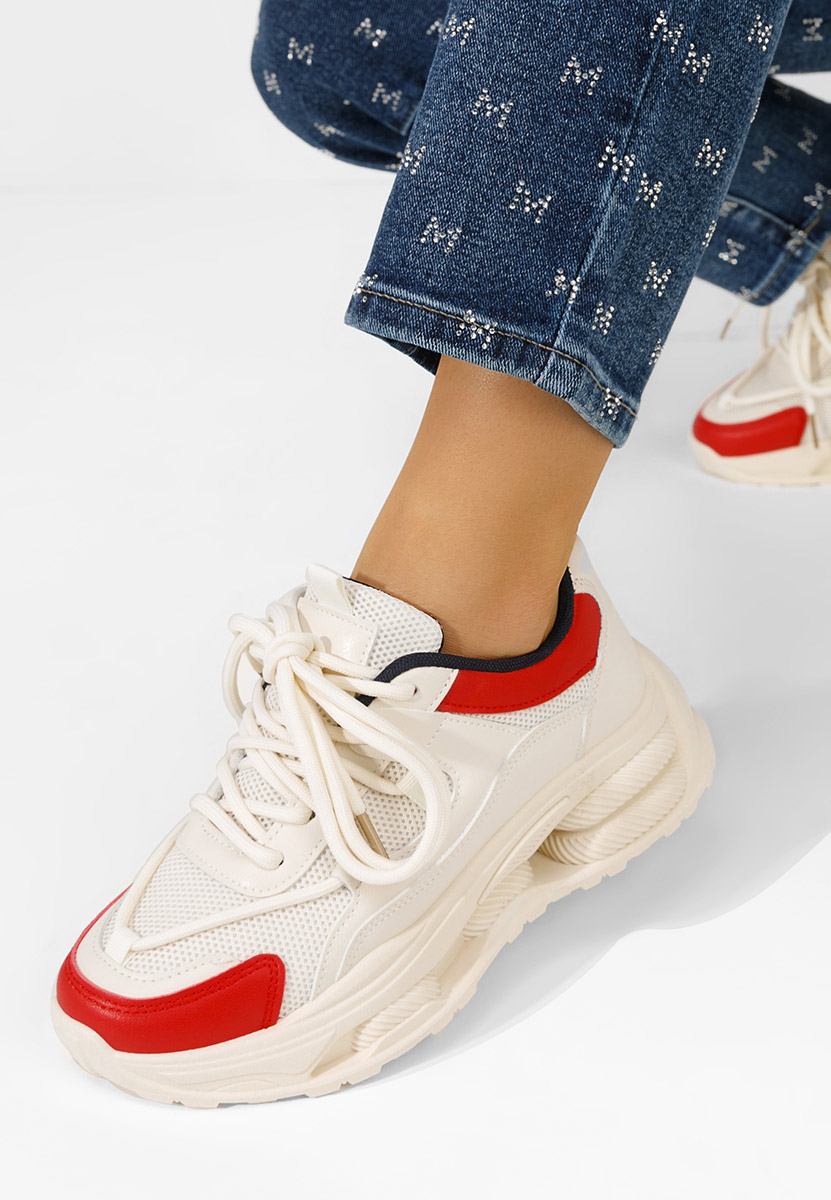 Béžové dámske tenisky Shaquana