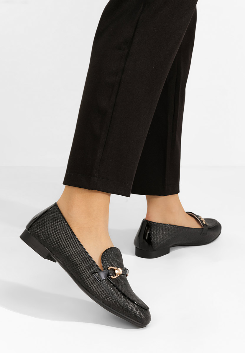 Čierne mokasíny dámske Tiny