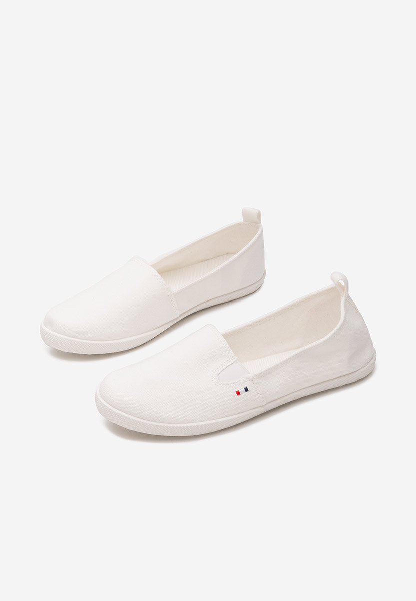 Biele dámske espadrilky Jeanyne