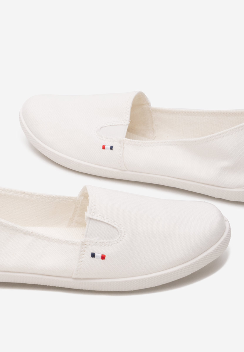 Biele dámske espadrilky Jeanyne