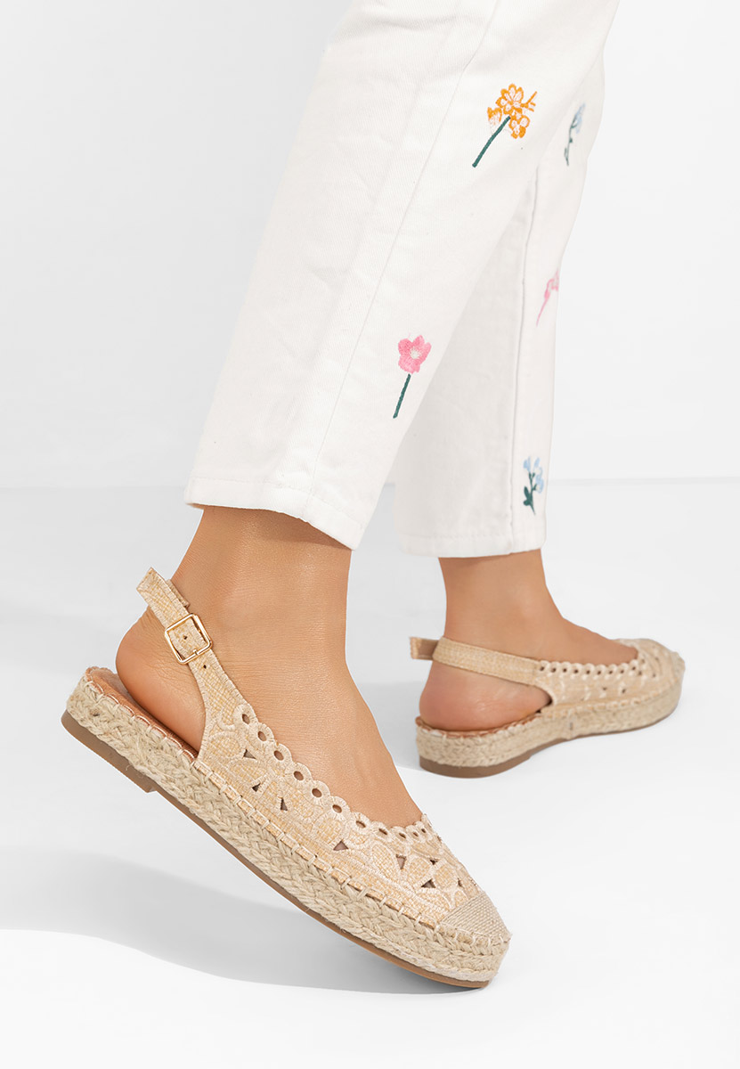 E-shop Béžové dámske espadrilky Latoria V2