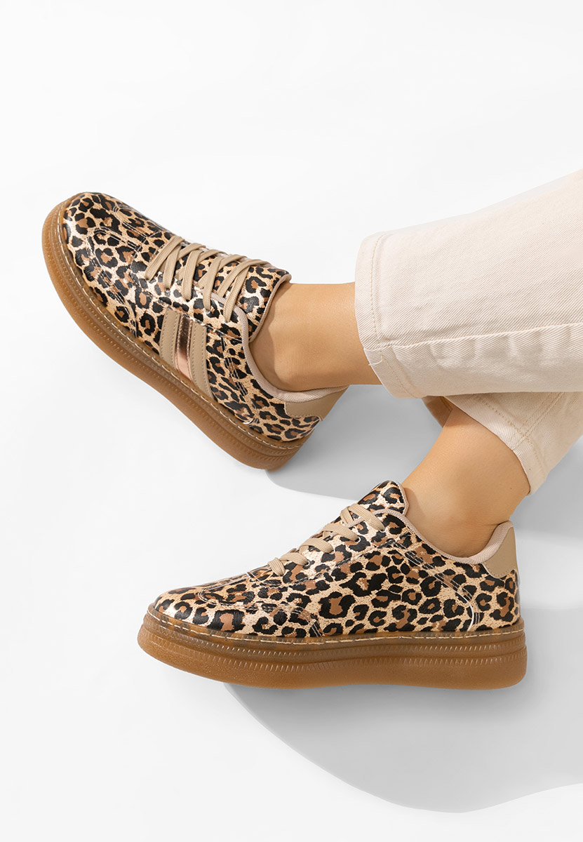 Leopardie dámske tenisky Leonas