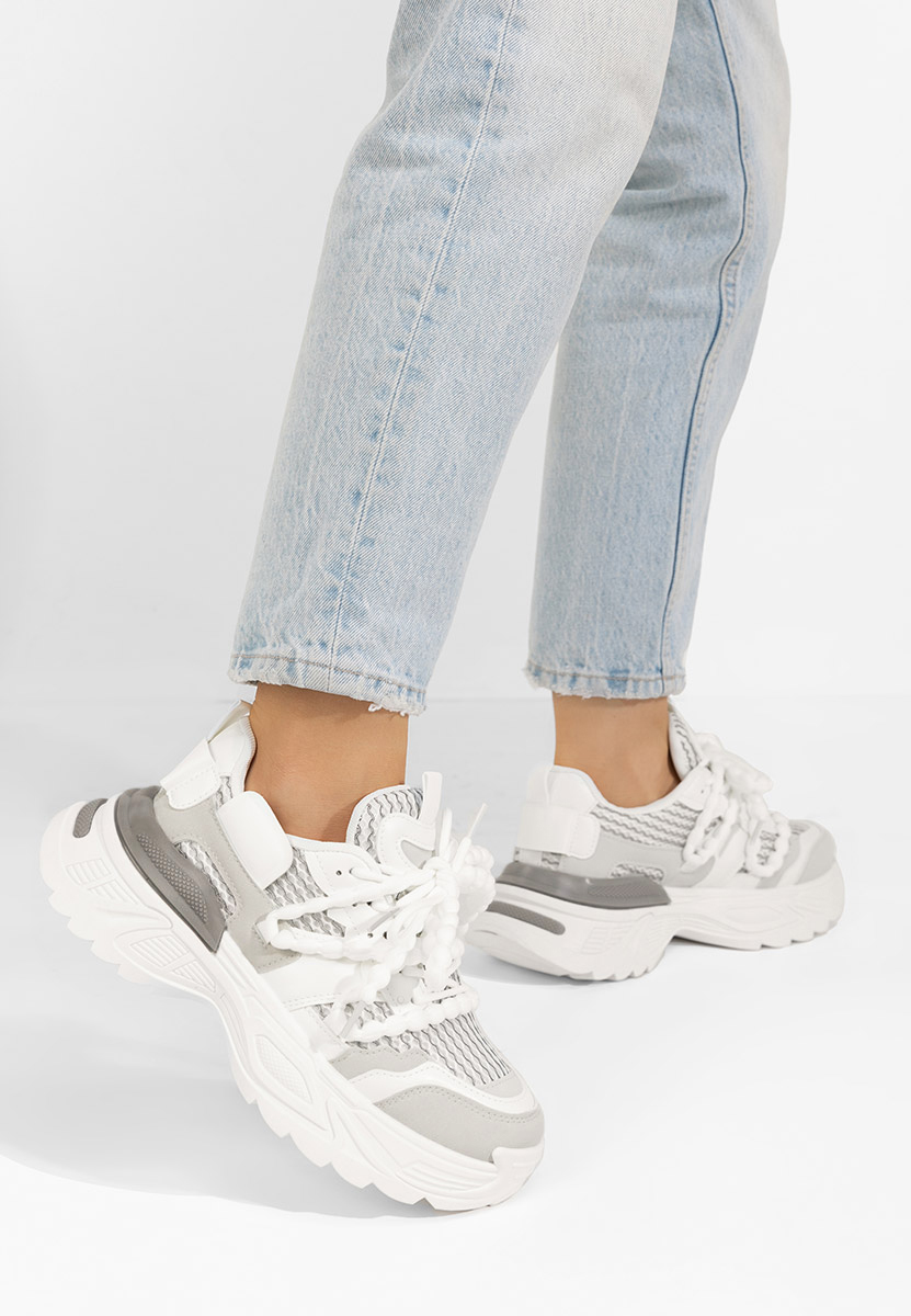 Biele dámske tenisky Rubye