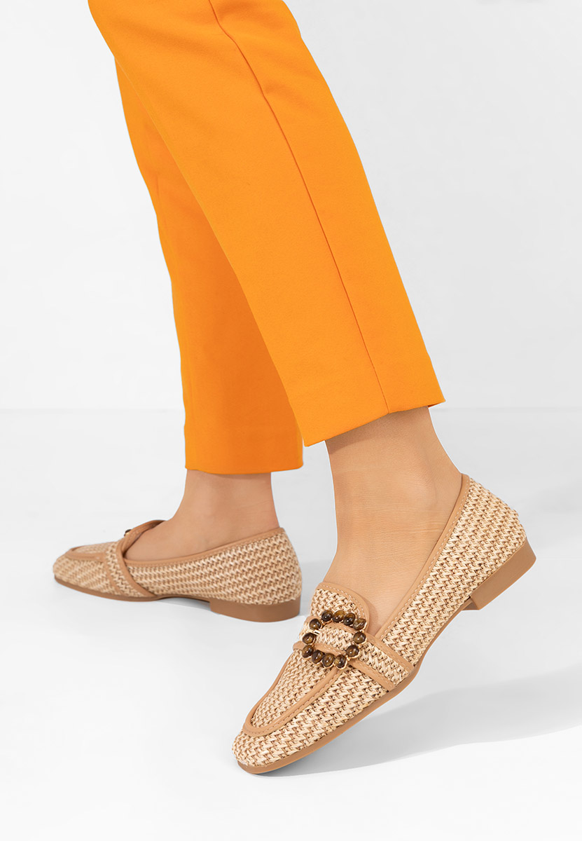 Camelové mokasíny dámske Megan