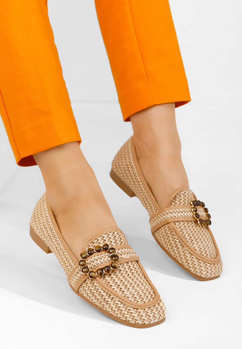 Camelové mokasíny dámske Megan