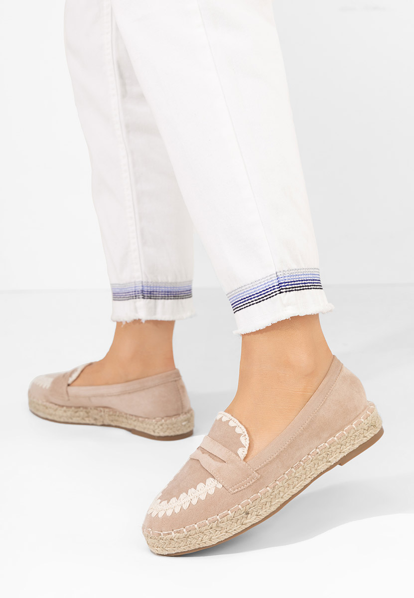 Khaki dámske espadrilky Charla