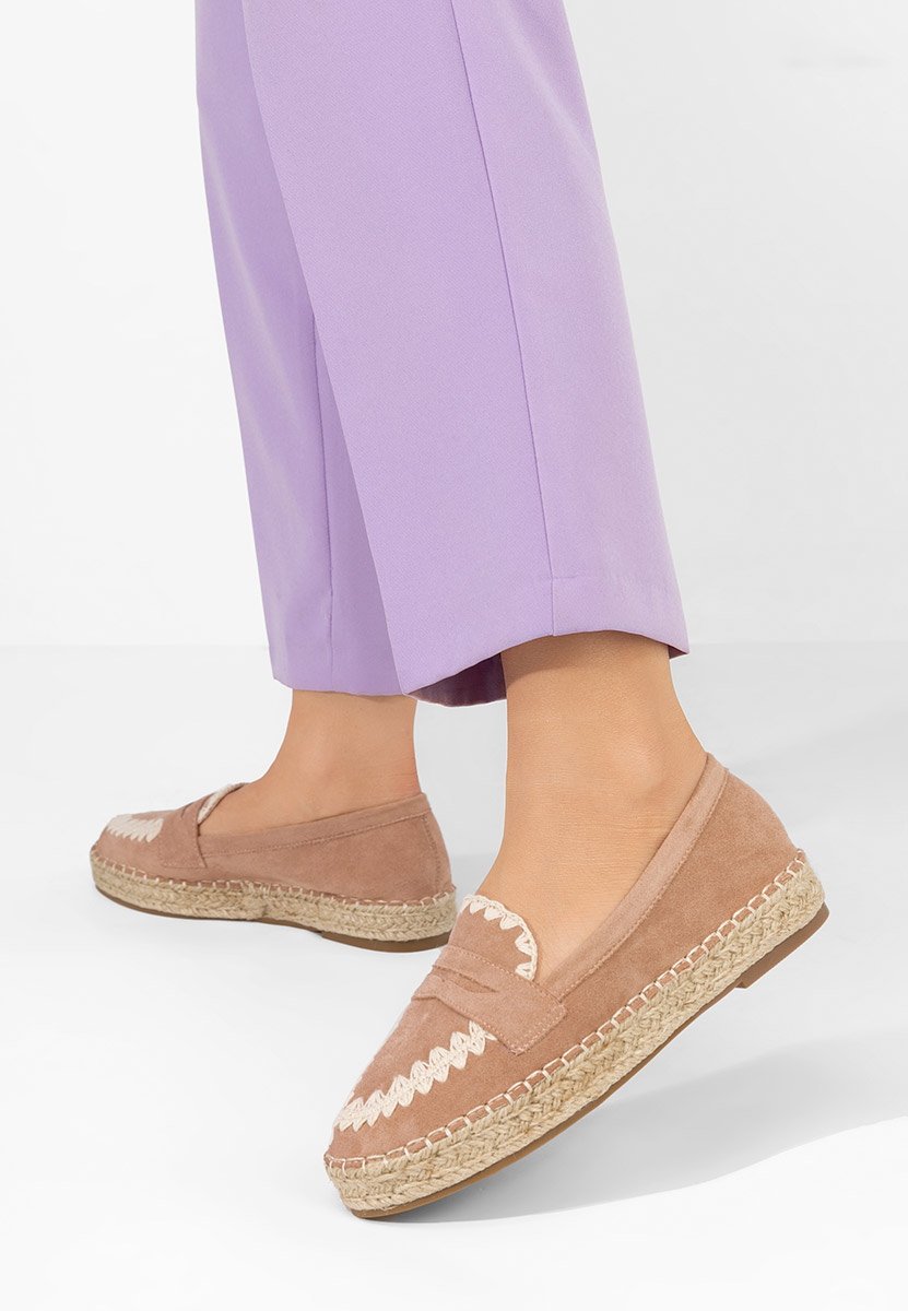 Ružové dámske espadrilky Charla