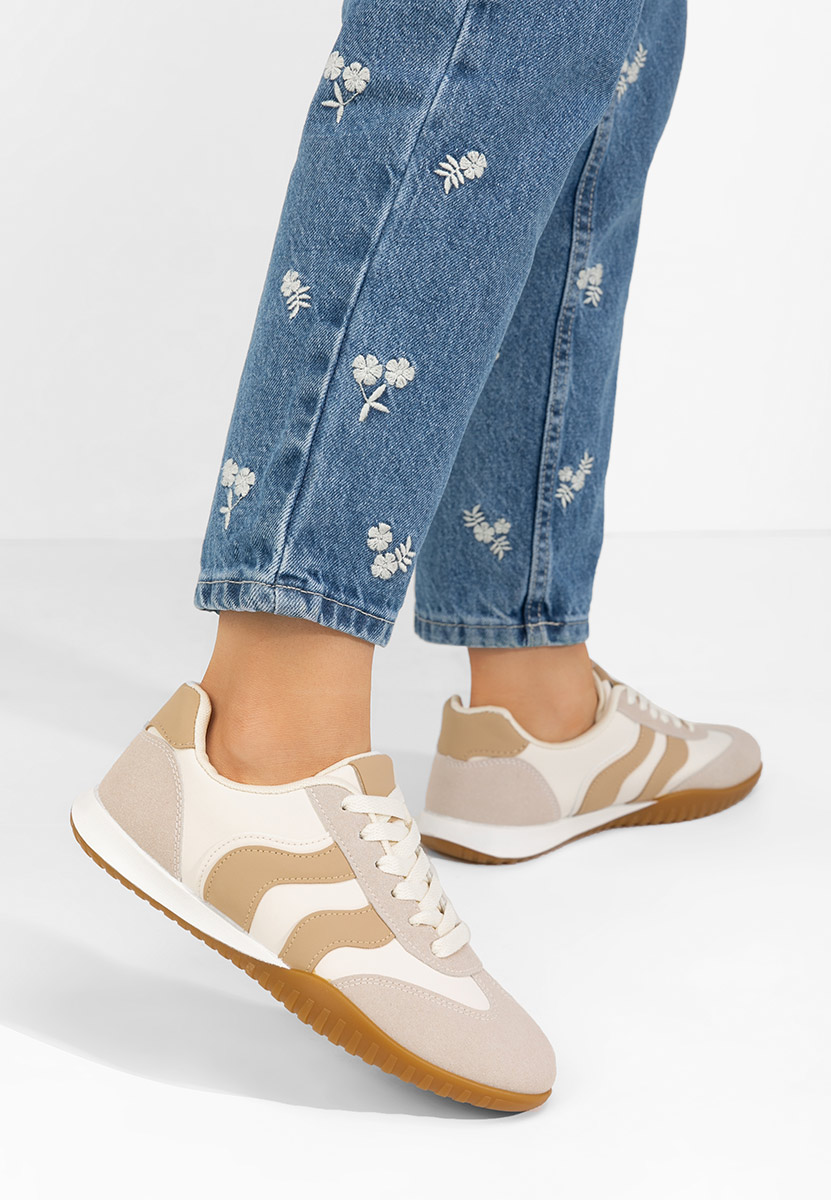 Béžové dámske tenisky Donya