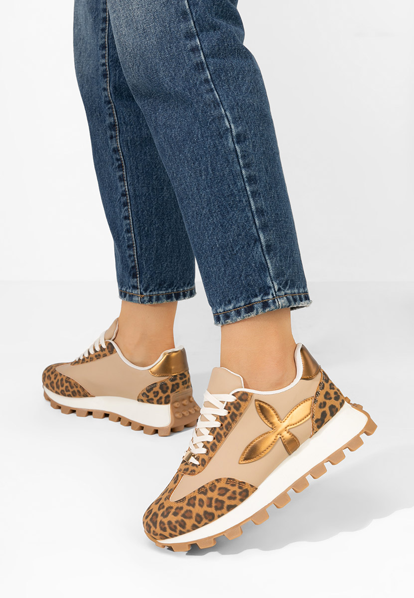 Leopardie dámske tenisky Dionne