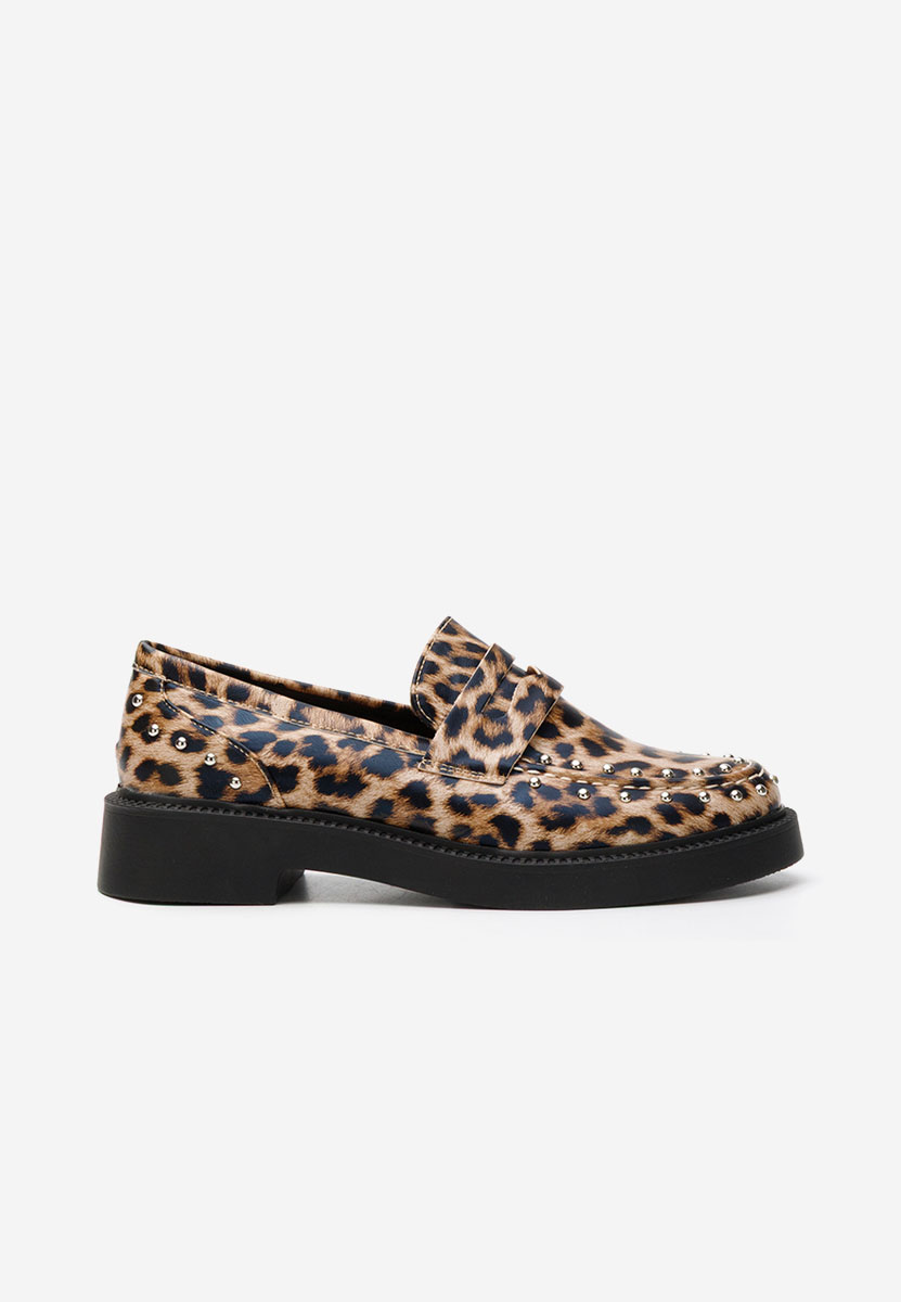 Leopardie mokasíny dámske Kristeen