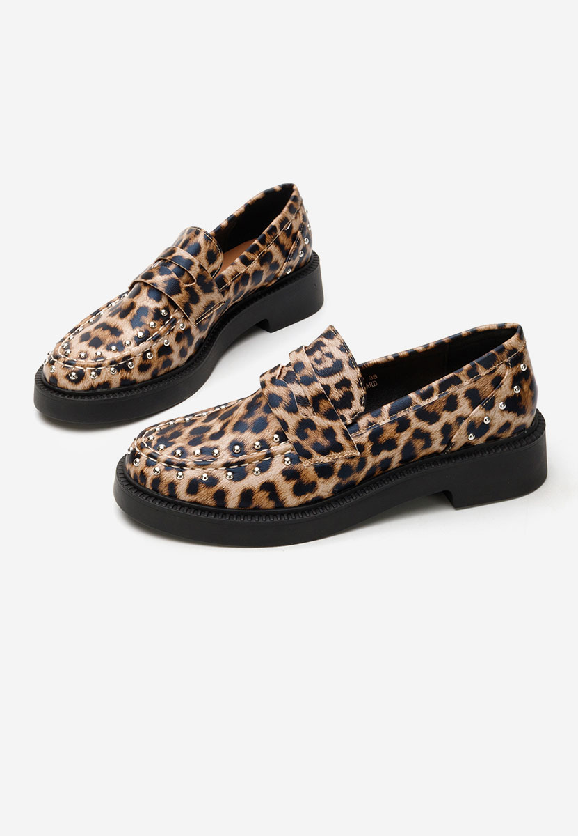 Leopardie mokasíny dámske Kristeen