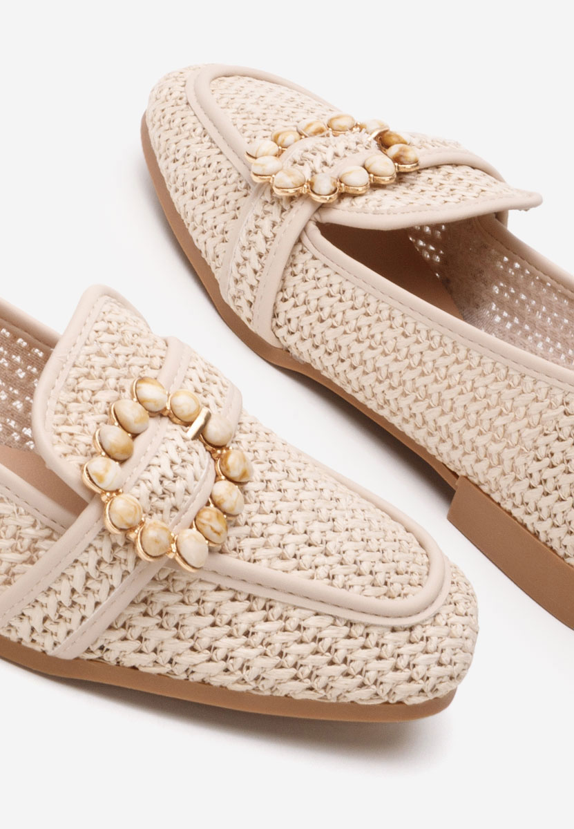 Béžové mokasíny dámske Megan