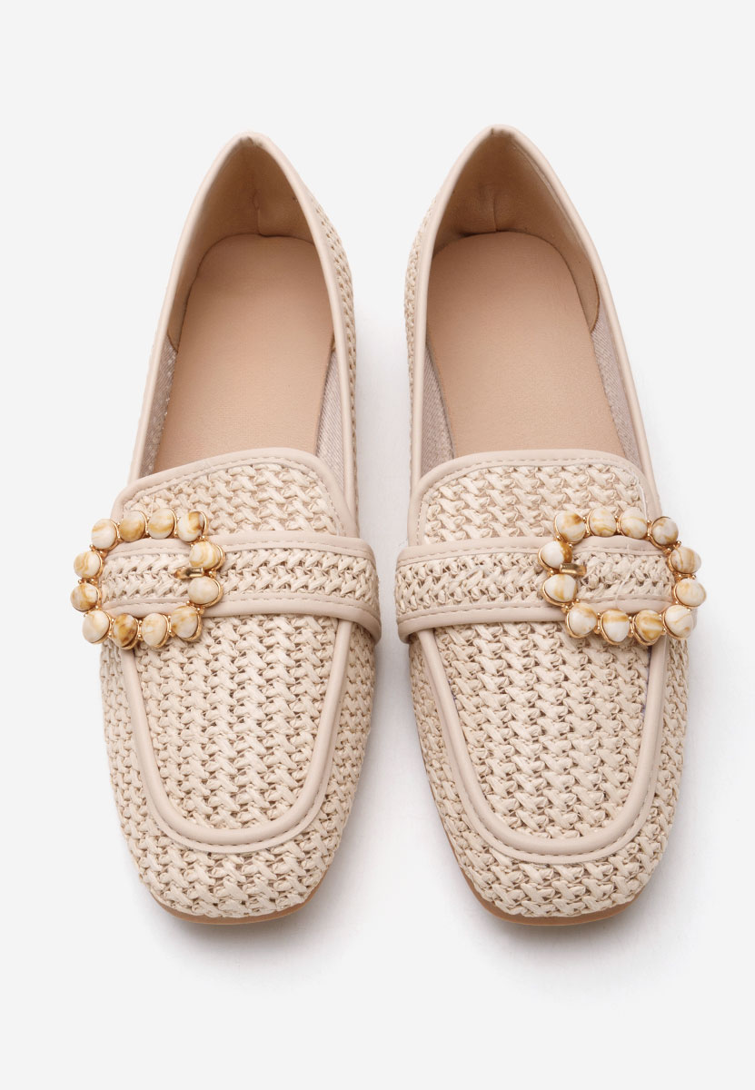 Béžové mokasíny dámske Megan
