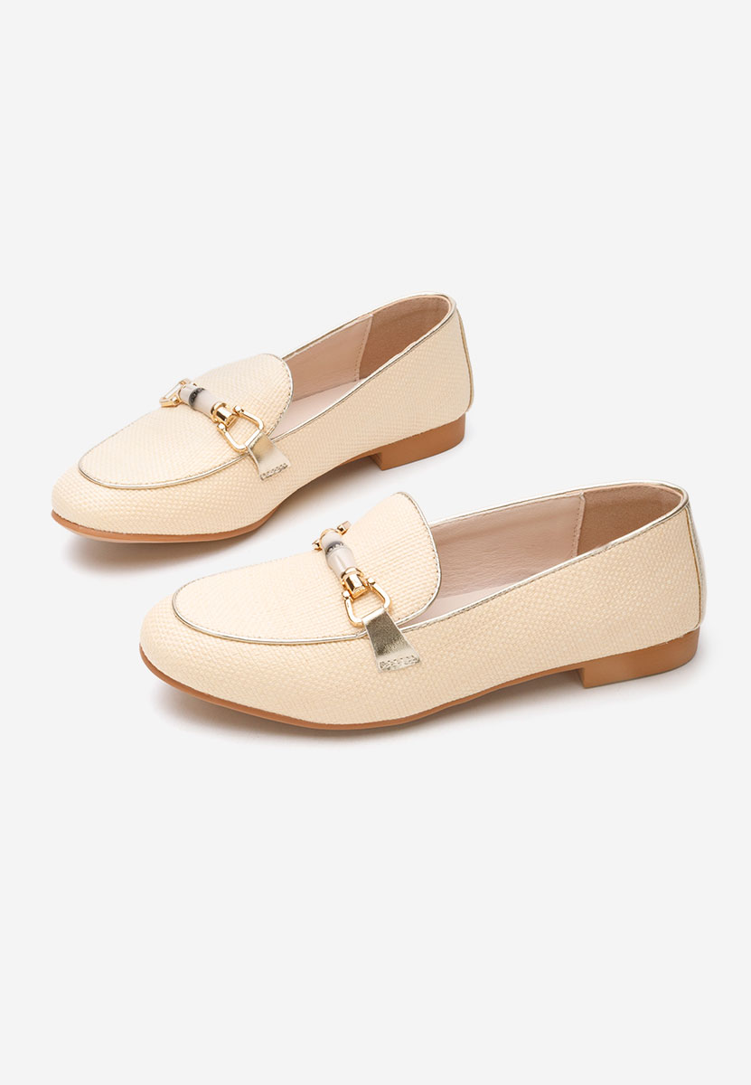 Béžové mokasíny dámske Tiny