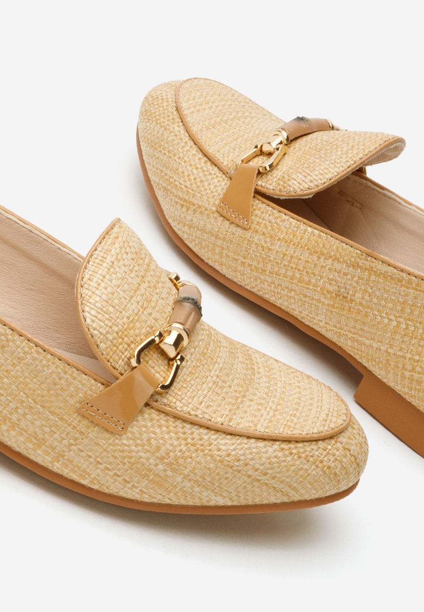 Camelové mokasíny dámske Tiny