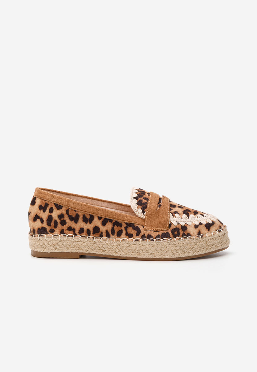 Leopardie dámske espadrilky Charla