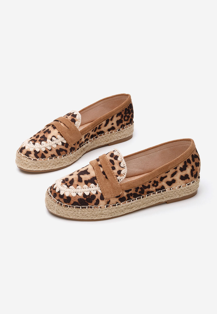 Leopardie dámske espadrilky Charla