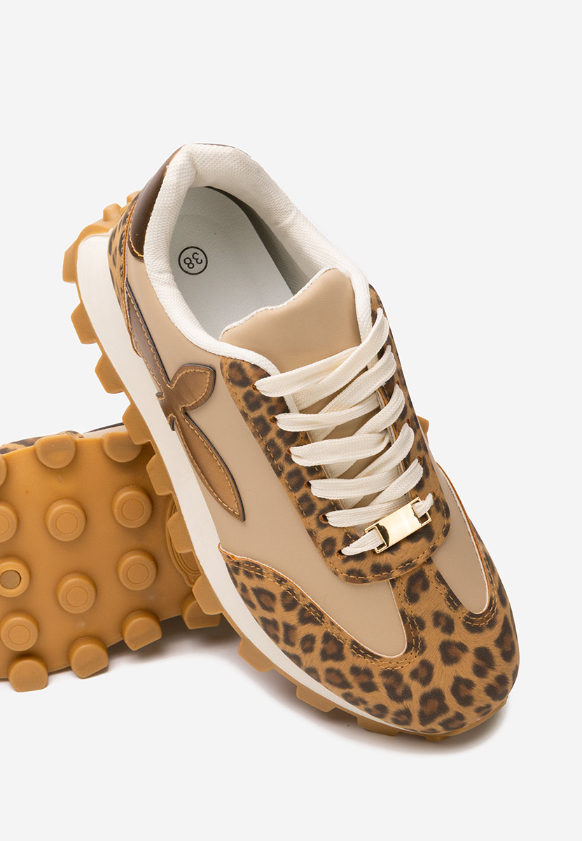 Leopardie dámske tenisky Dionne