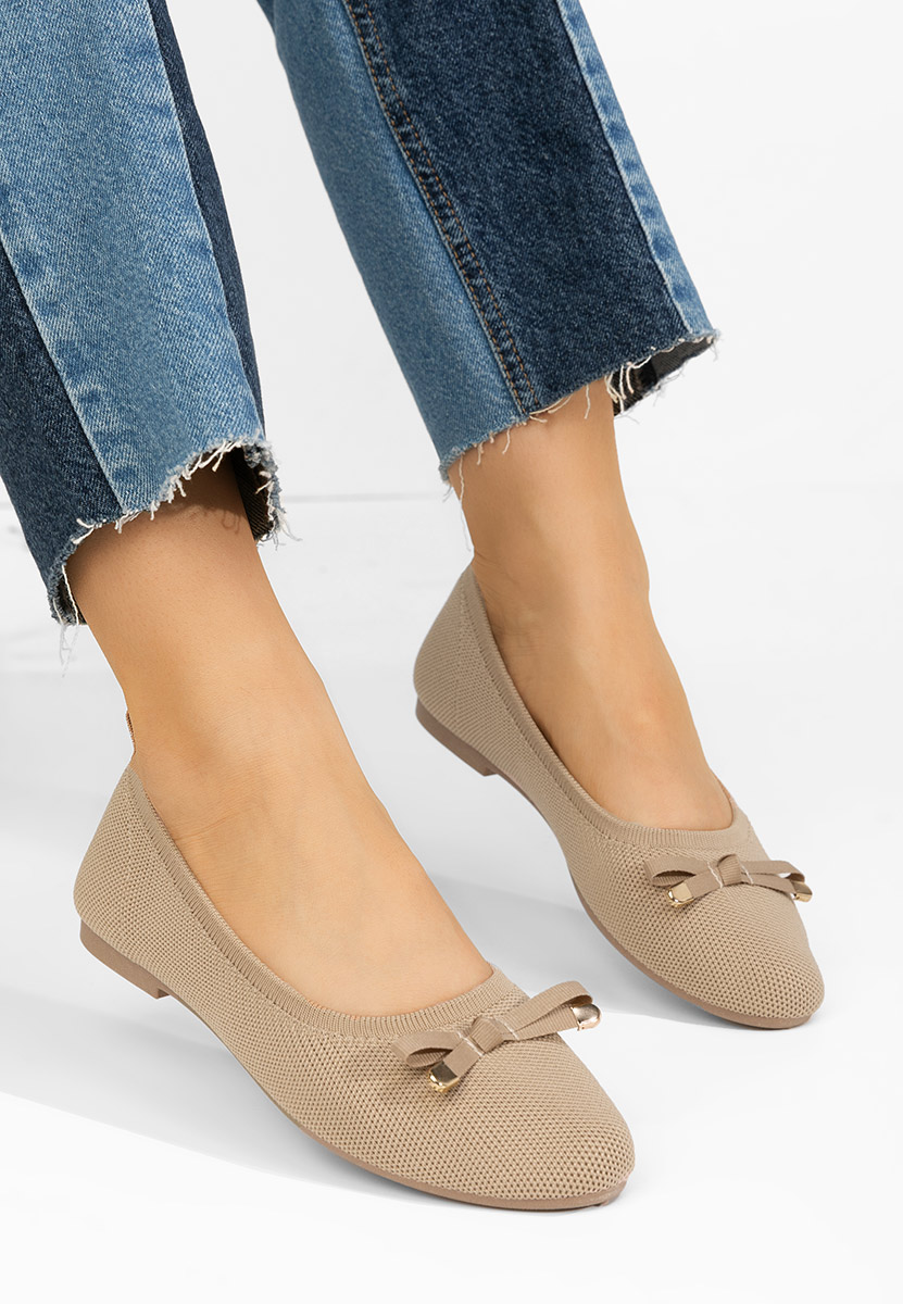 E-shop Khaki balerínky Tifani