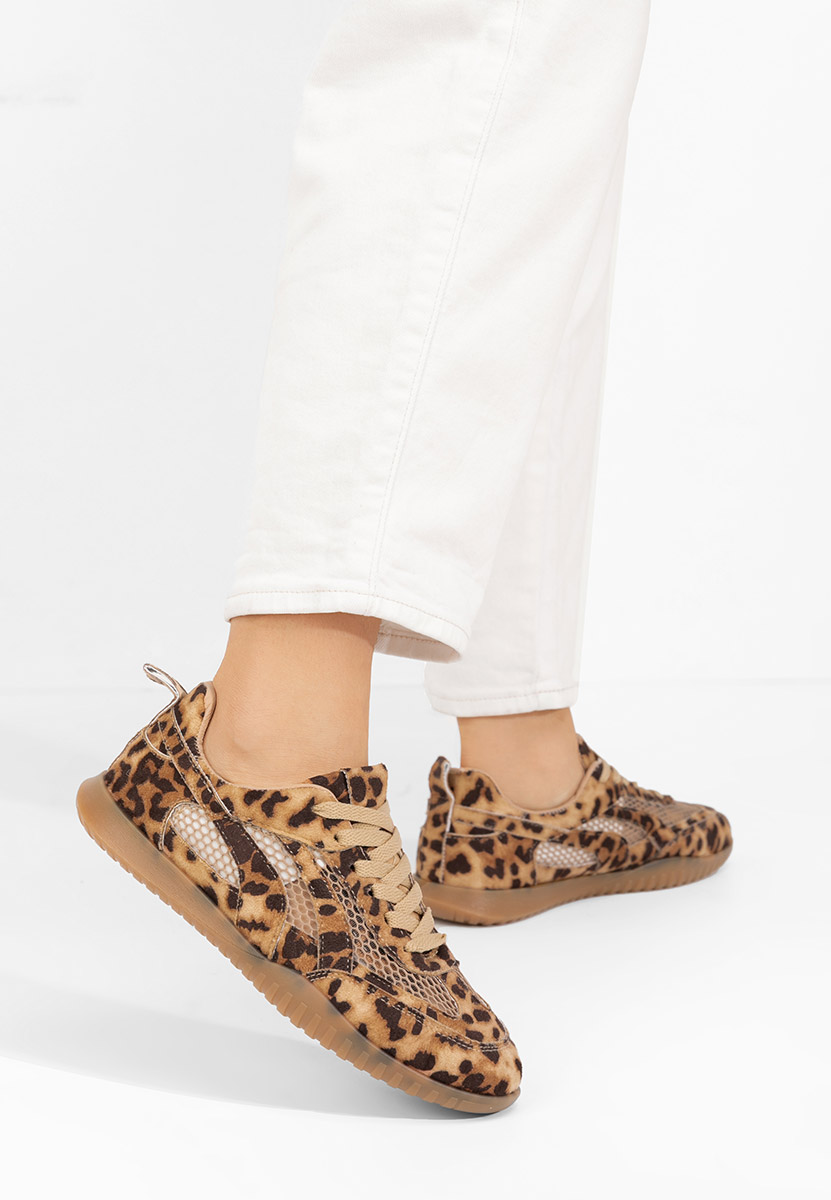 Leopardie dámske tenisky Eusebia