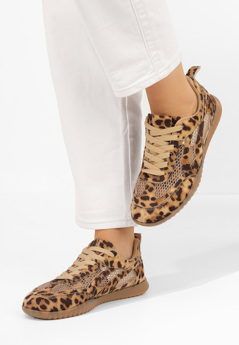 Leopardie dámske tenisky Eusebia