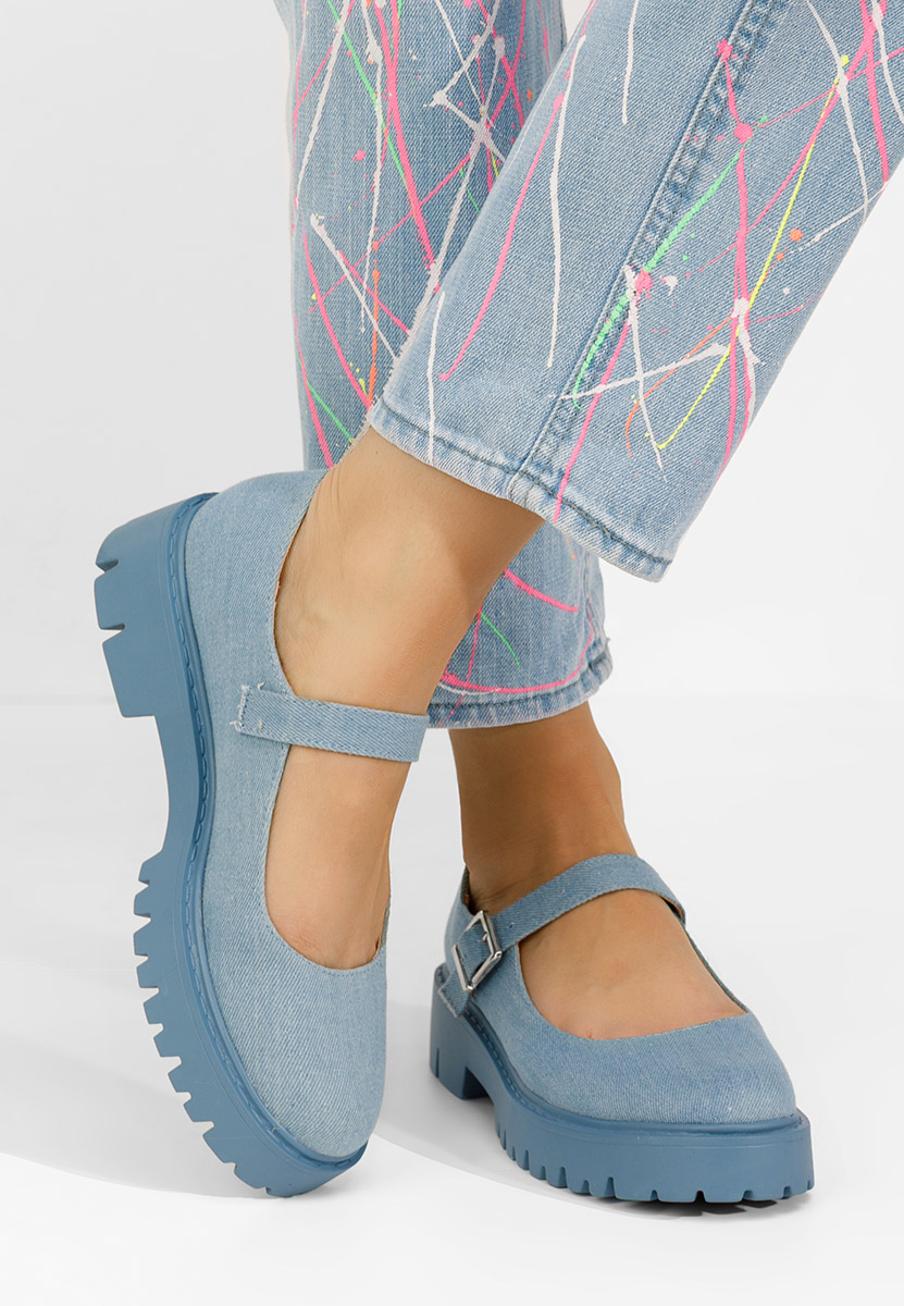 Denim dámske poltopánky Orias V2