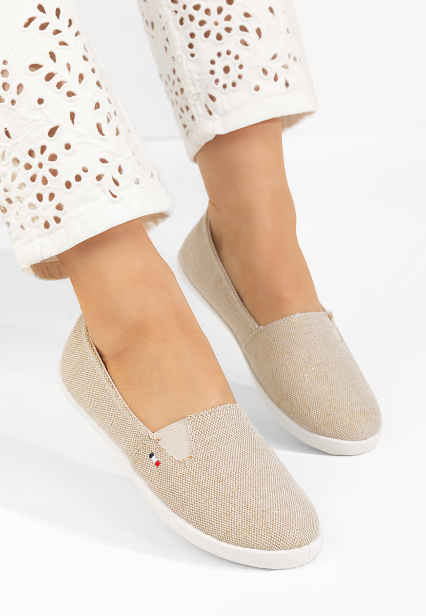 E-shop Béžové dámske espadrilky Maybelle