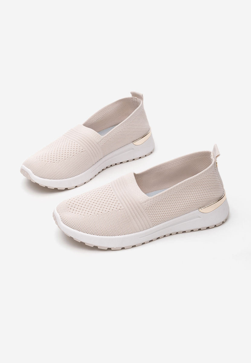 Khaki slip on tenisky damske Antrea
