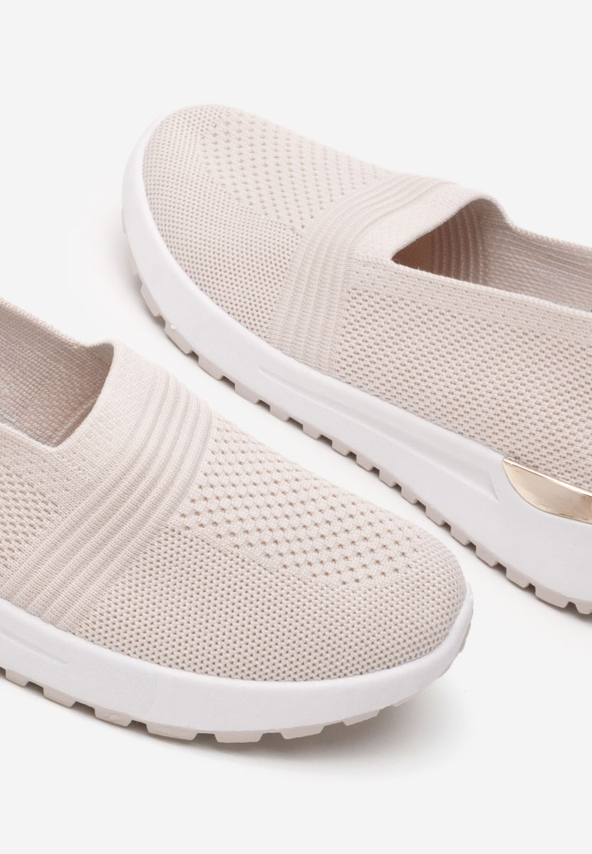Khaki slip on tenisky damske Antrea