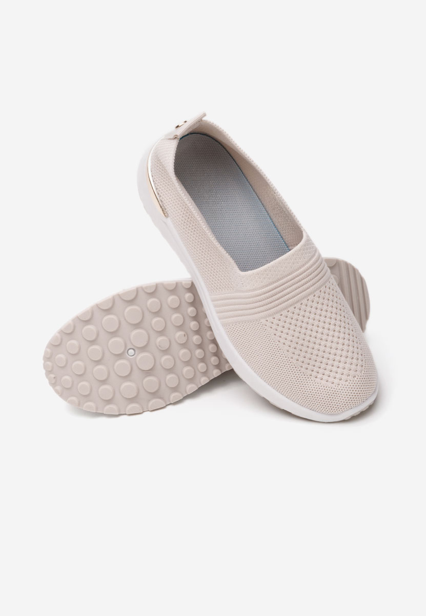 Khaki slip on tenisky damske Antrea