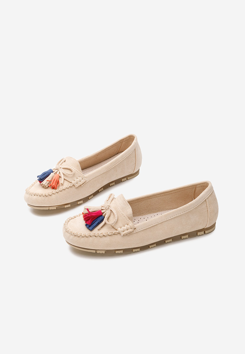 Béžové mokasíny dámske Prestia