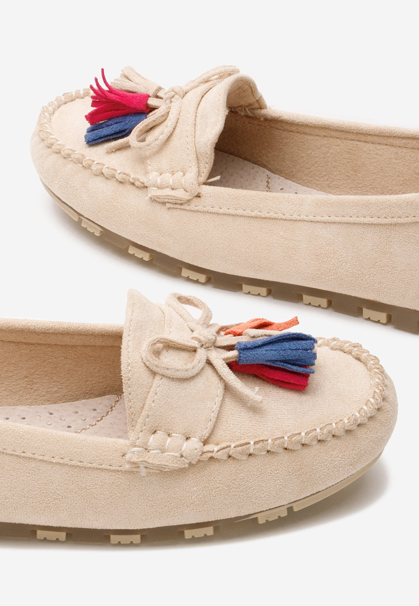 Béžové mokasíny dámske Prestia